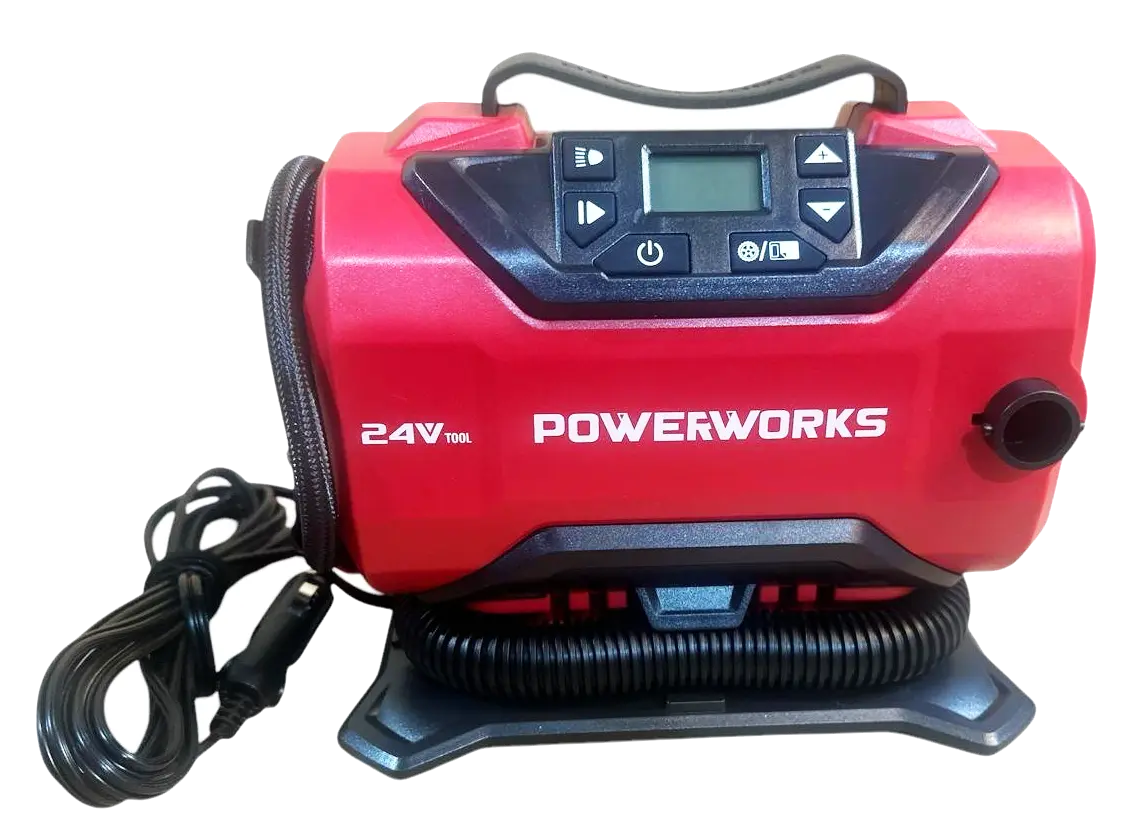 Powerworks Kompressor P24IN 24V ohne Akku und Ladegerät PowerWorks