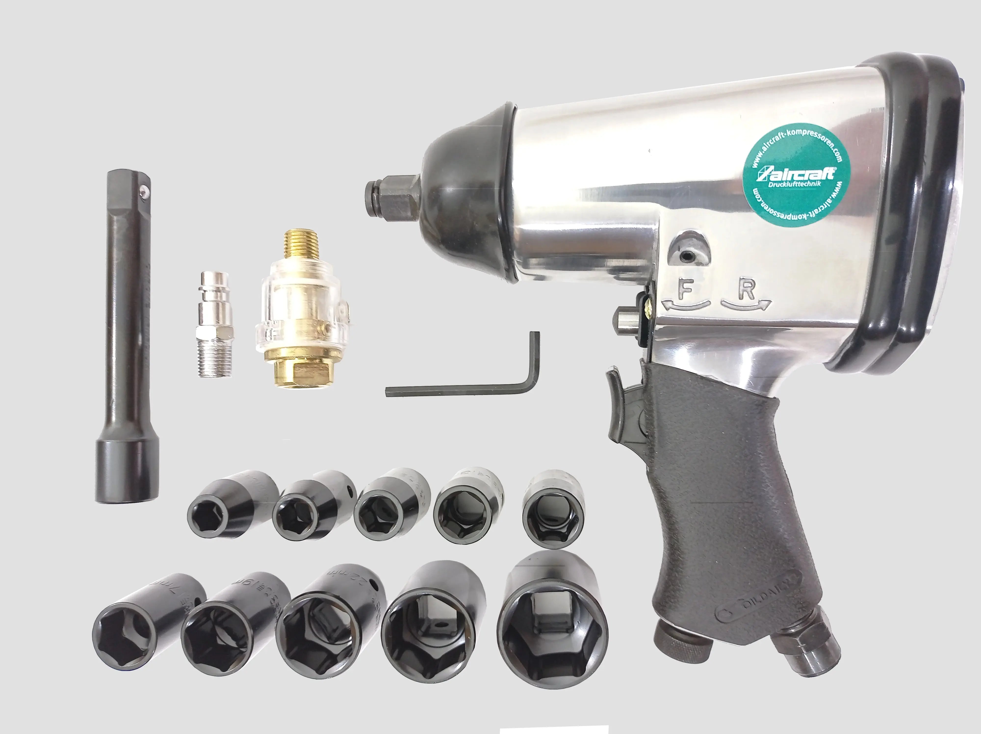 Aircraft Druckluft Schlagschrauber Set ½" SSS Aircraft
