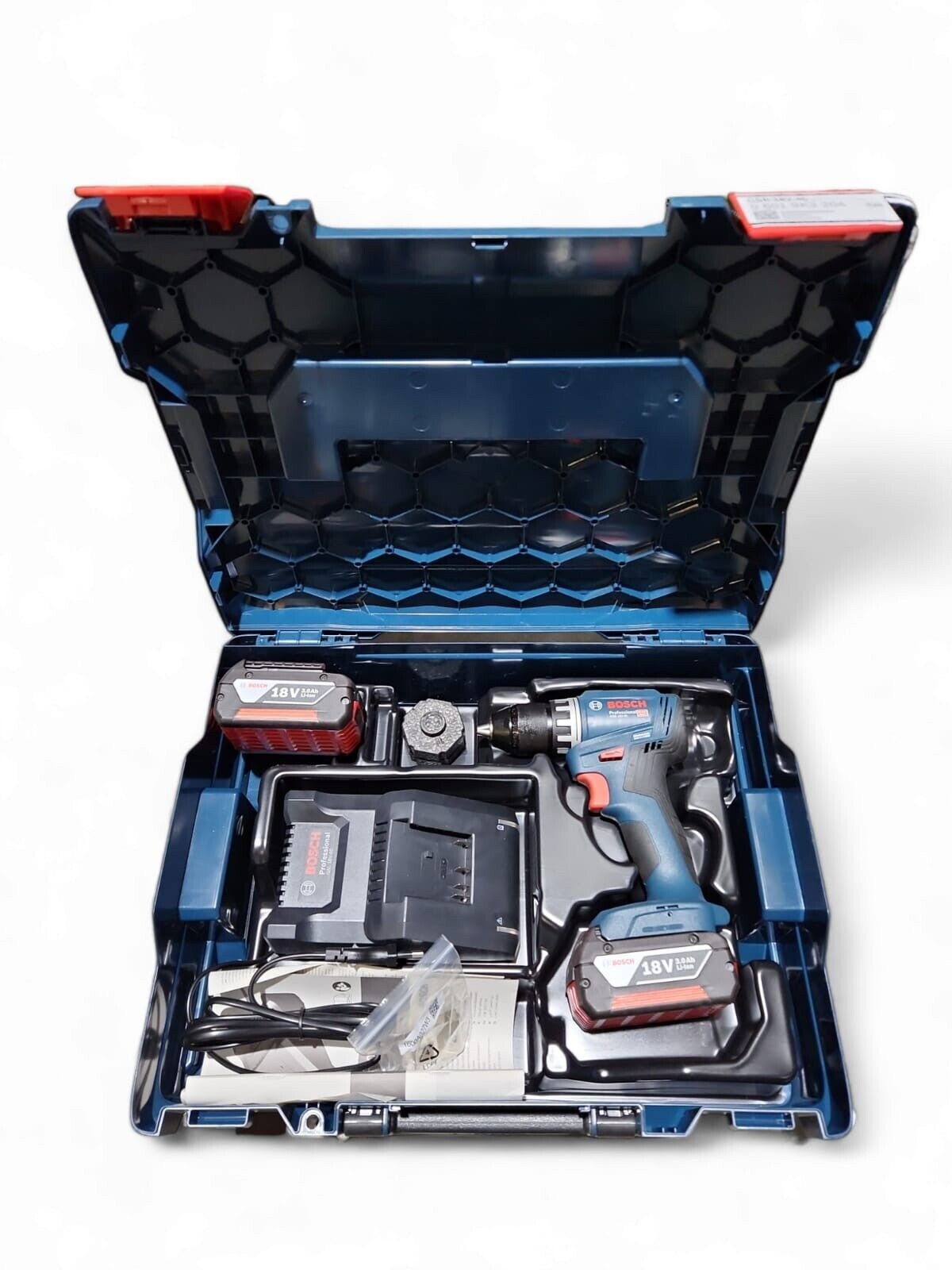 Bosch Akku-Bohrschrauber GSR 18V-45 2 Akkus 3.0Ah, Ladg in L-BOXX Bosch Professional