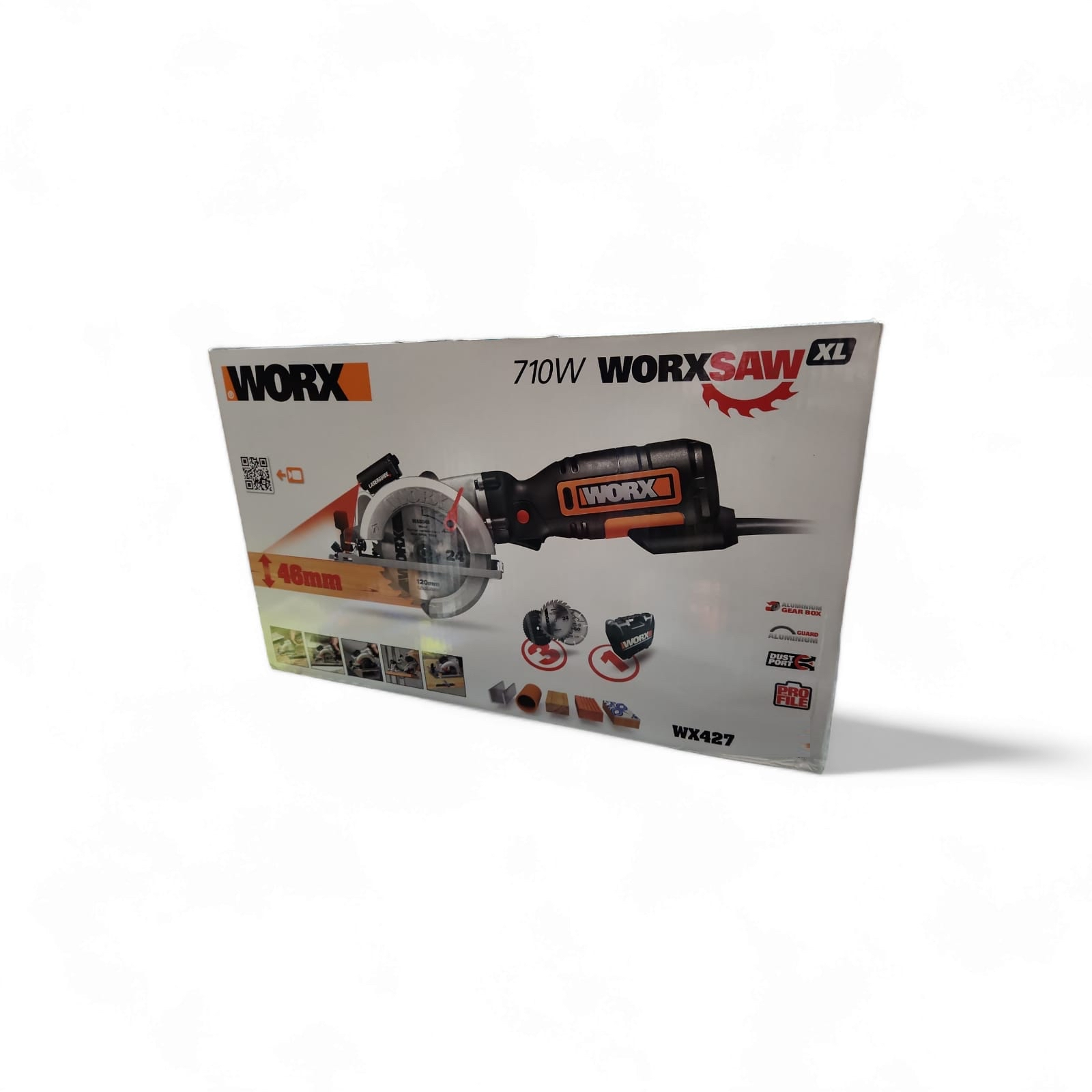 Worx Handkreissäge Worxsaw 710W 120mm/27mm WX427 WORX
