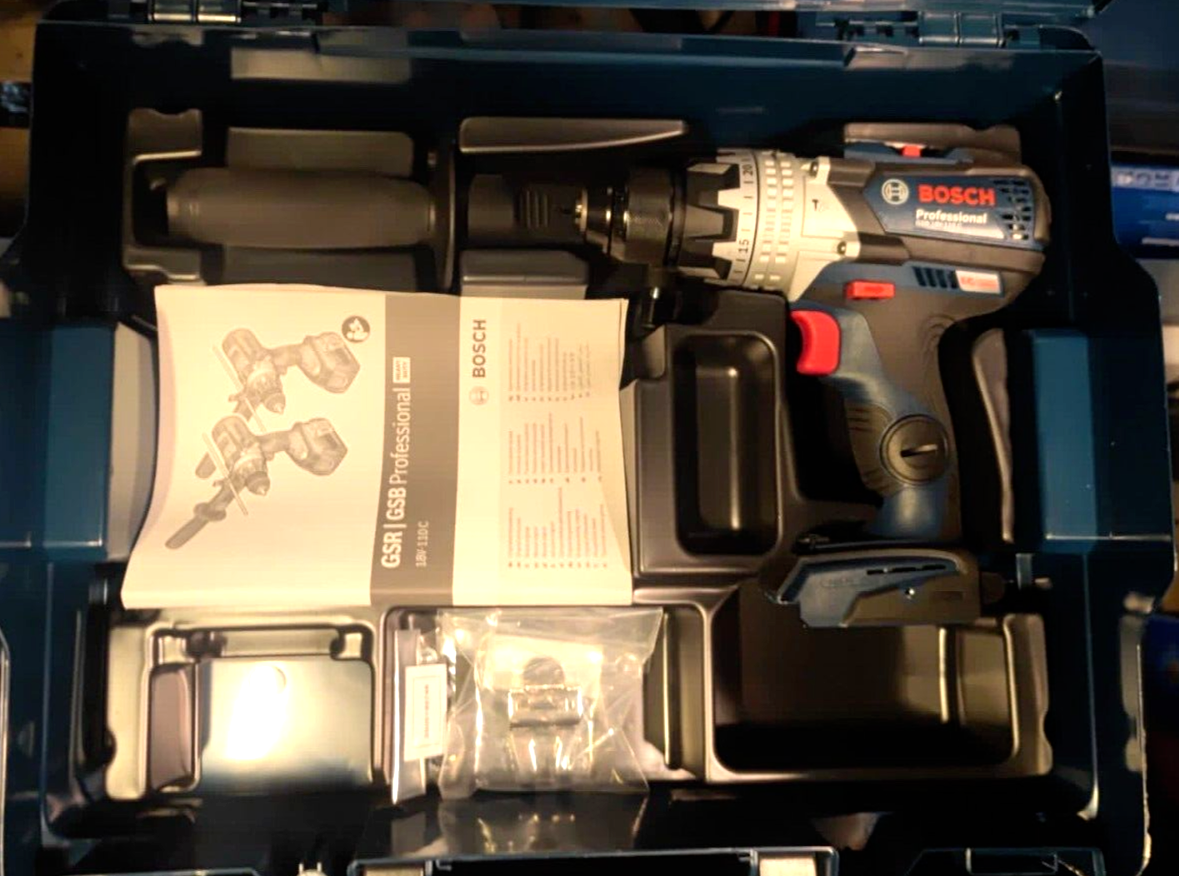 Bosch Professional Akku-Schlagbohrschrauber GSB 18V-110 C, Solo Version Bosch