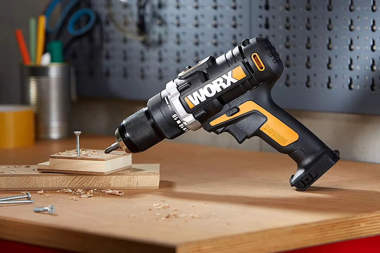 WORX Akku-Bohrschrauber WX183.9, WORX