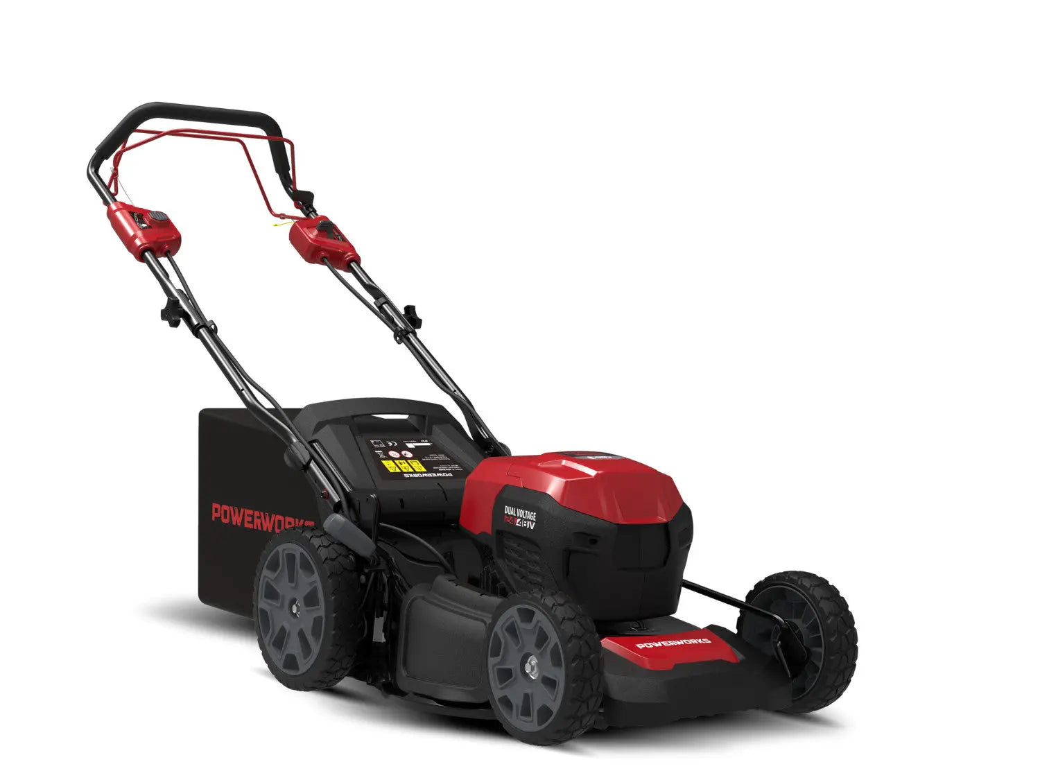 Powerworks PD48LM46SP Akku Rasenmäher 48 V 46 cm ohne Akku und ohne Ladegerät passend zu Cramer 48V Powerworks