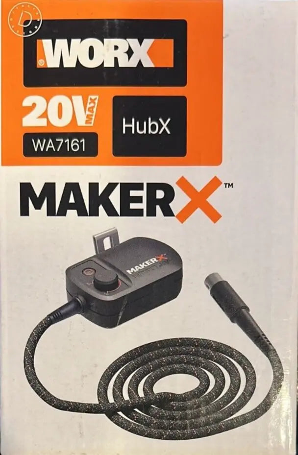 WORX MakerX Hub-adapter 18V (20V MAX) WA7160, PowerShare, variabele