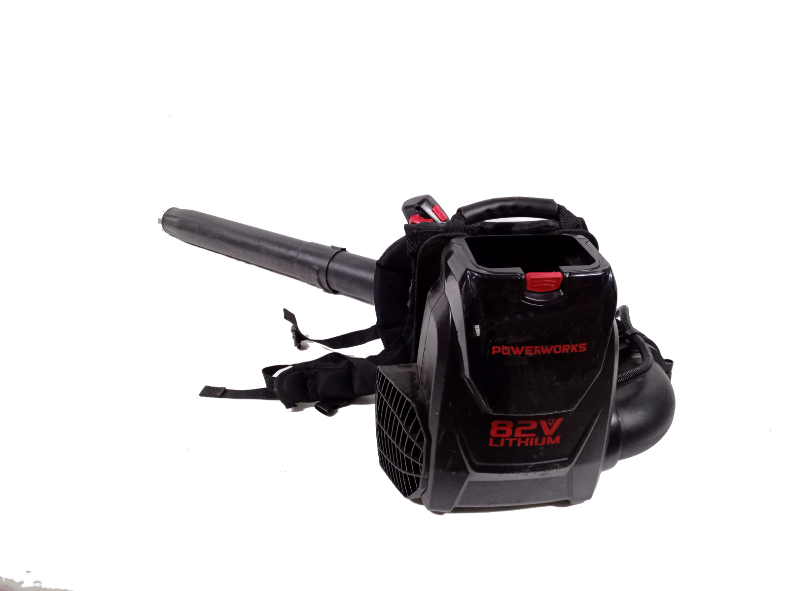 Powerworks Rucksacklaubbläser PC82BPB 82V, ohne Akku und Ladegerät PowerWorks