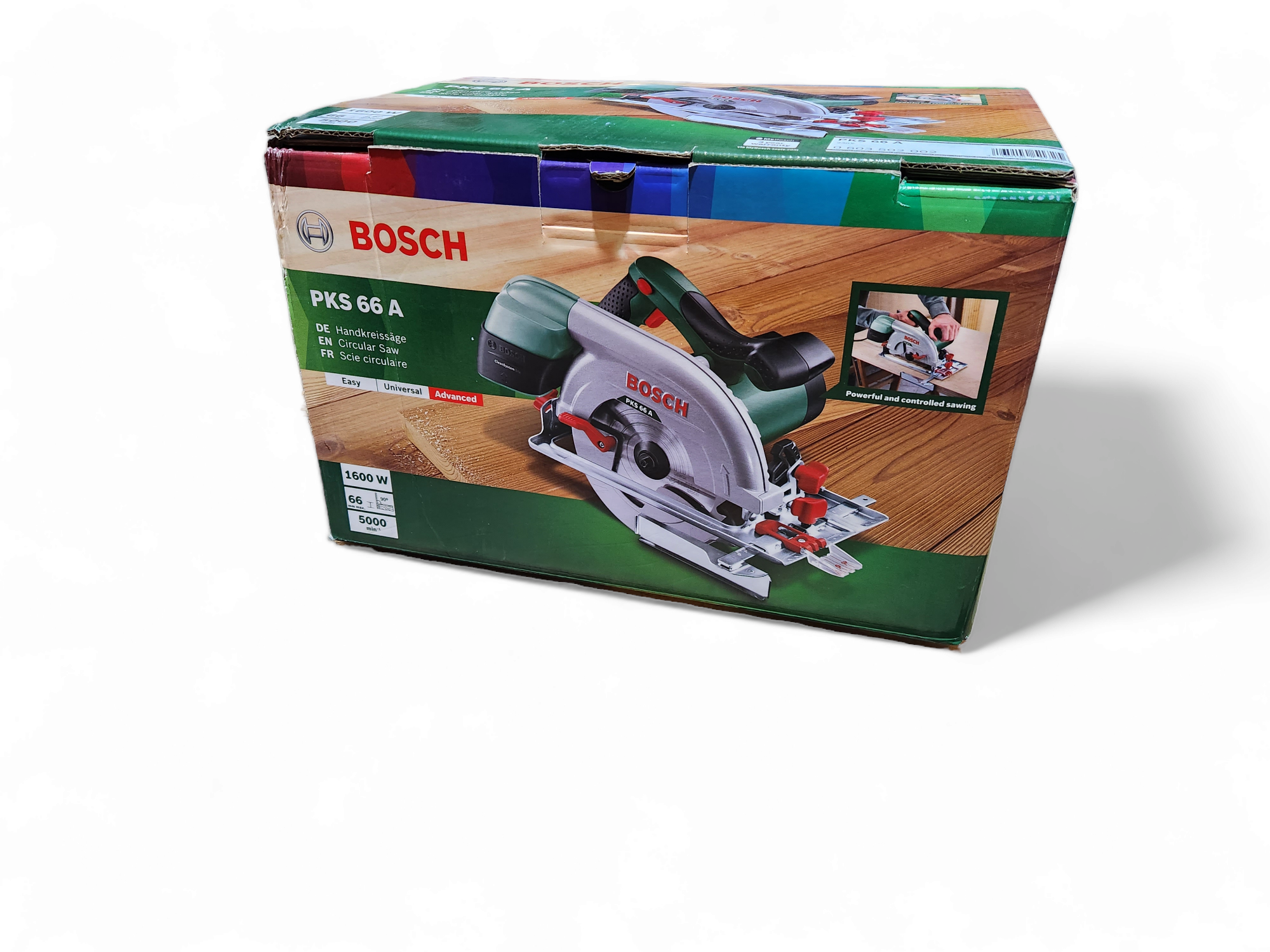 BOSCH Handkreissäge PKS 66 A 1.600 Watt bosch