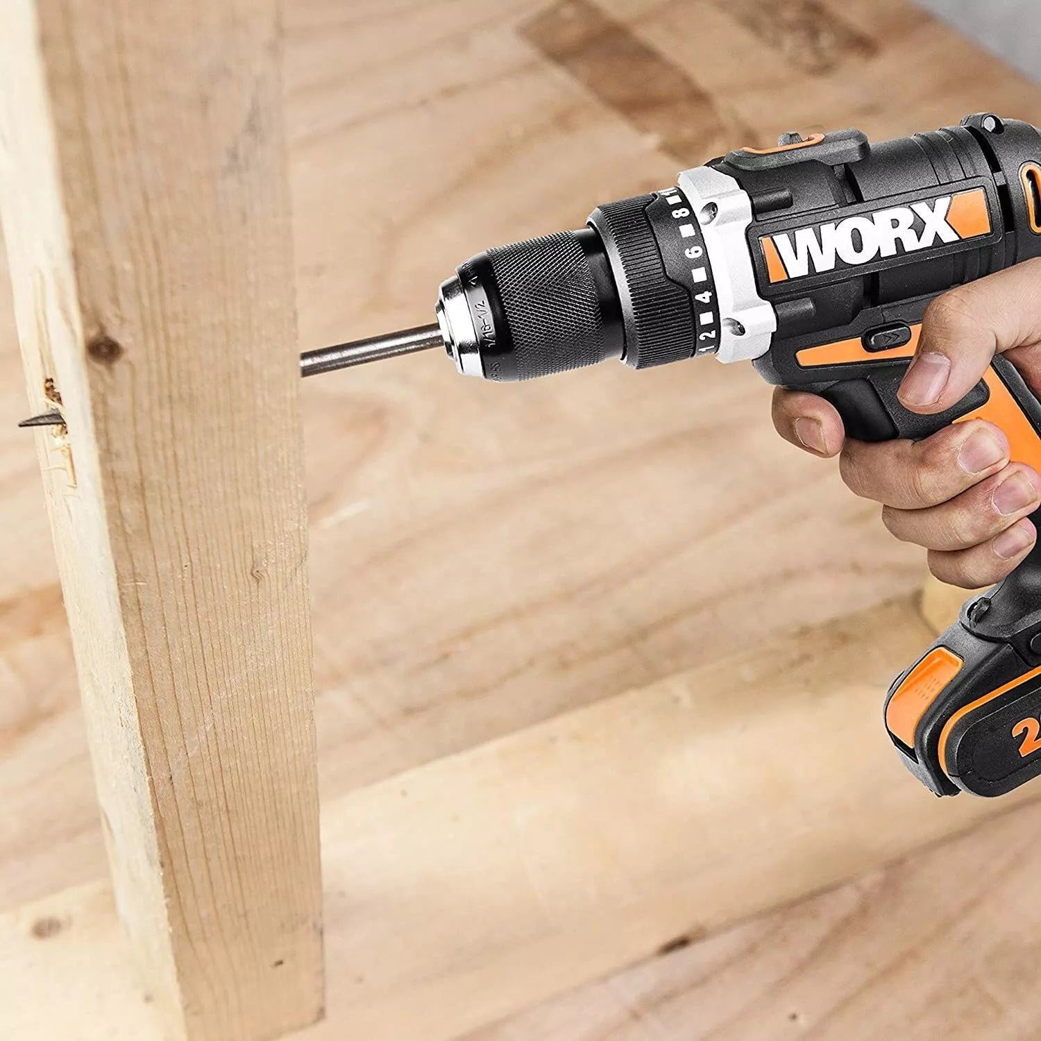 WORX Akku-Bohrschrauber WX183.9, WORX