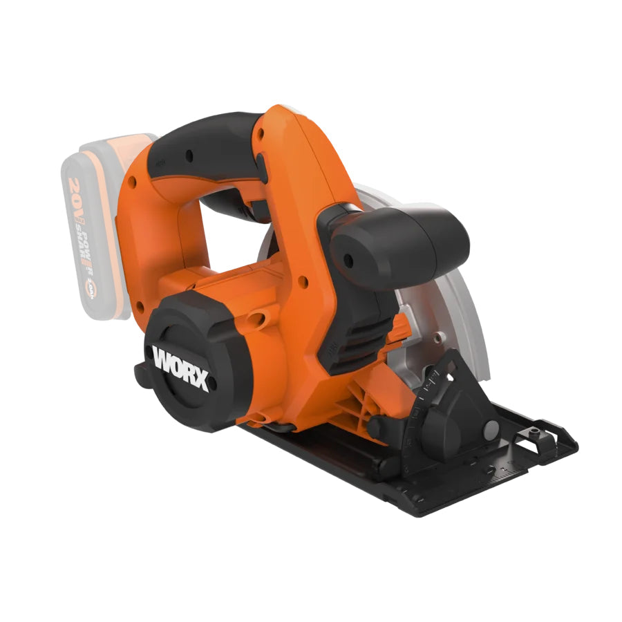 Akku-Handkreissäge WORX 20V 150mm/45mm WX529.9 WORX