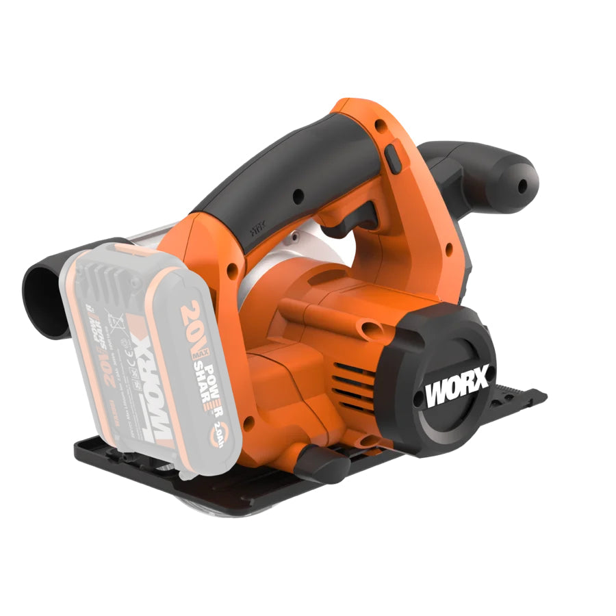 Akku-Handkreissäge WORX 20V 150mm/45mm WX529.9 WORX