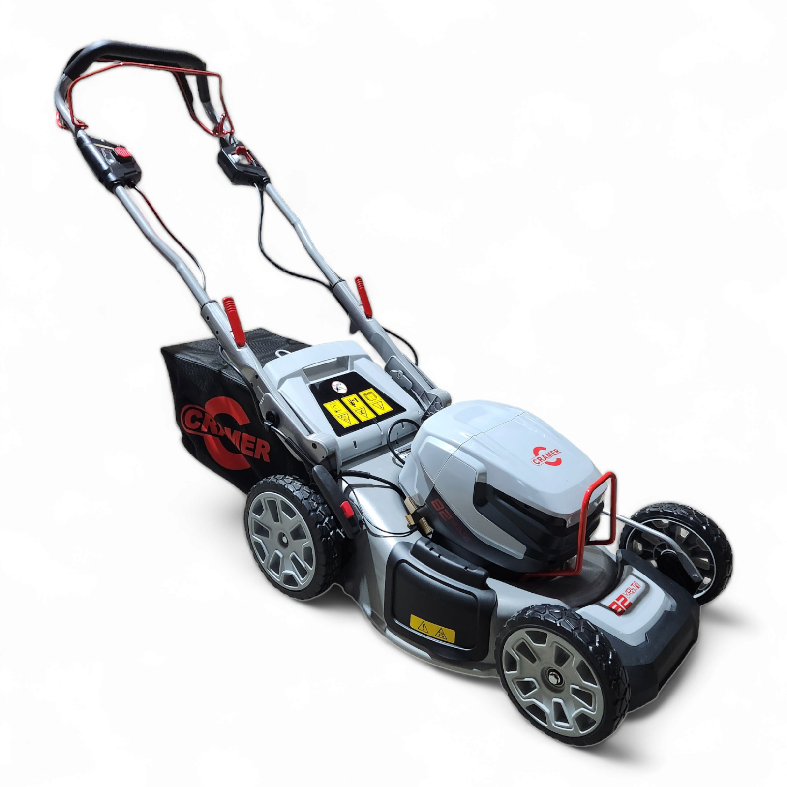 Akku Rasenmäher Cramer 82LM46S 46cm Mulchmäher mit o. ohne Akku und Ladegerät Cramer Tools