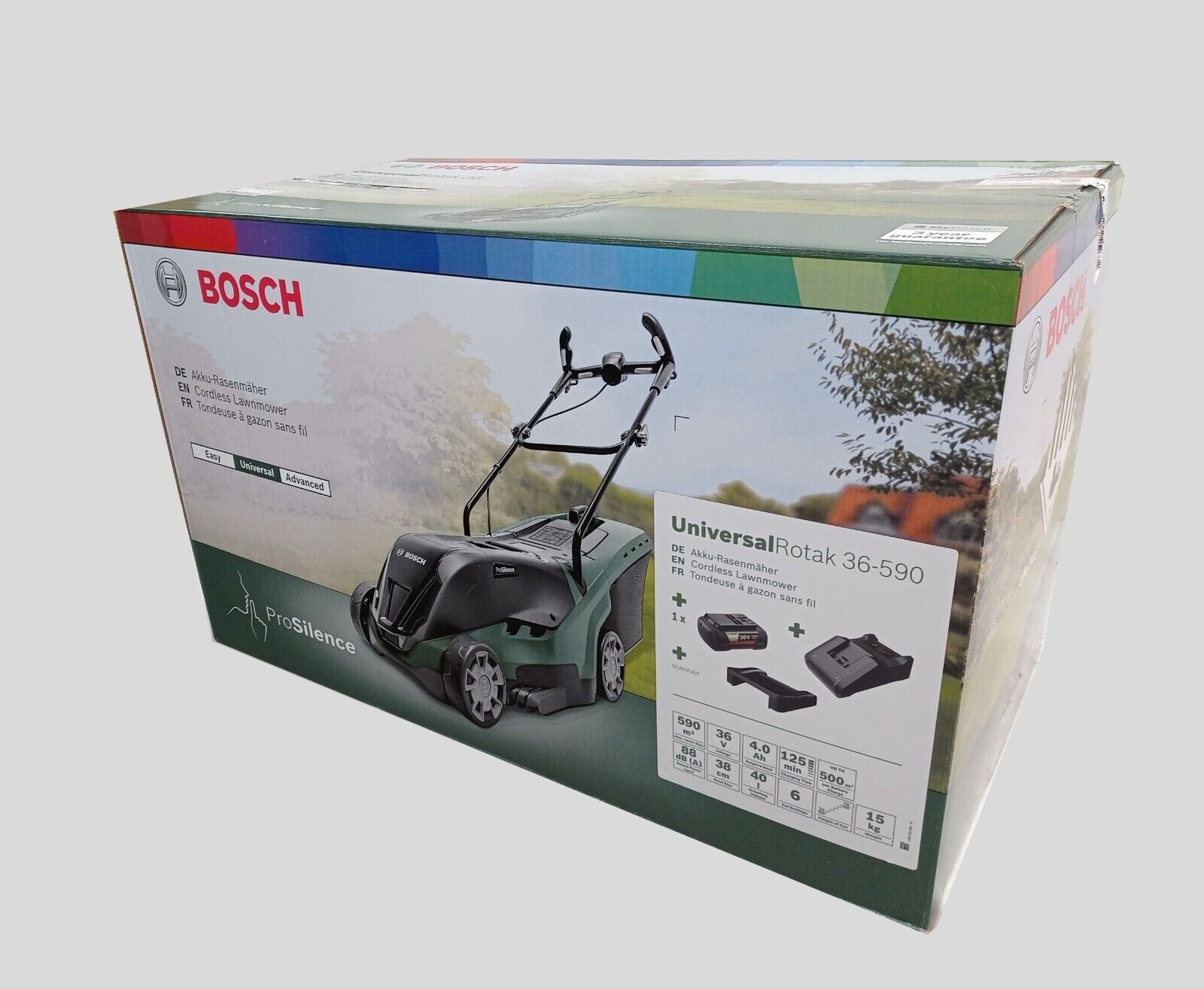 Bosch Akku-Rasenmäher Universal Rotak 36-590 Bosch