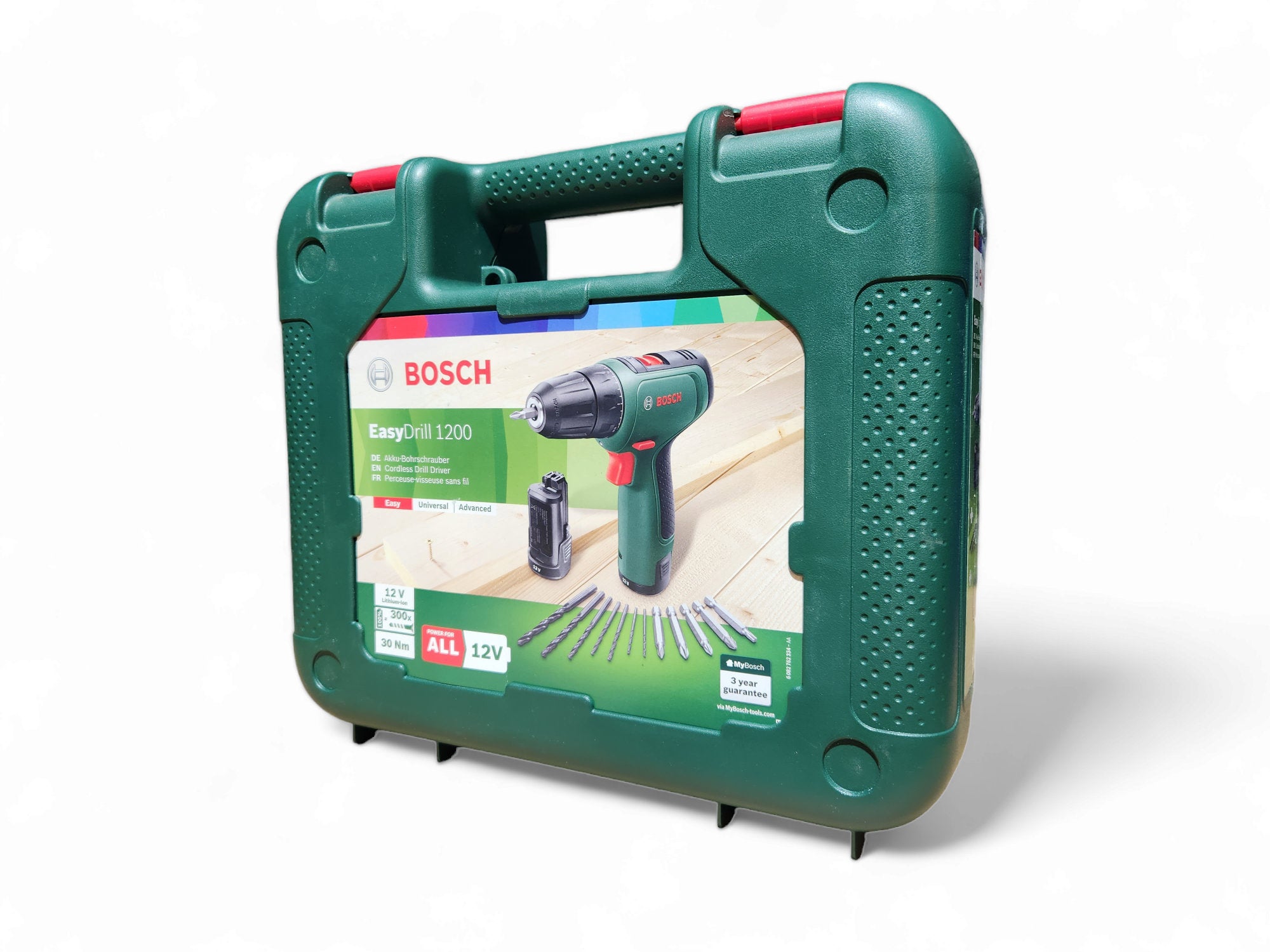 Bosch Akku-Bohrschrauber EasyDrill 1200 + 2x 1,5Ah Akku Bosch