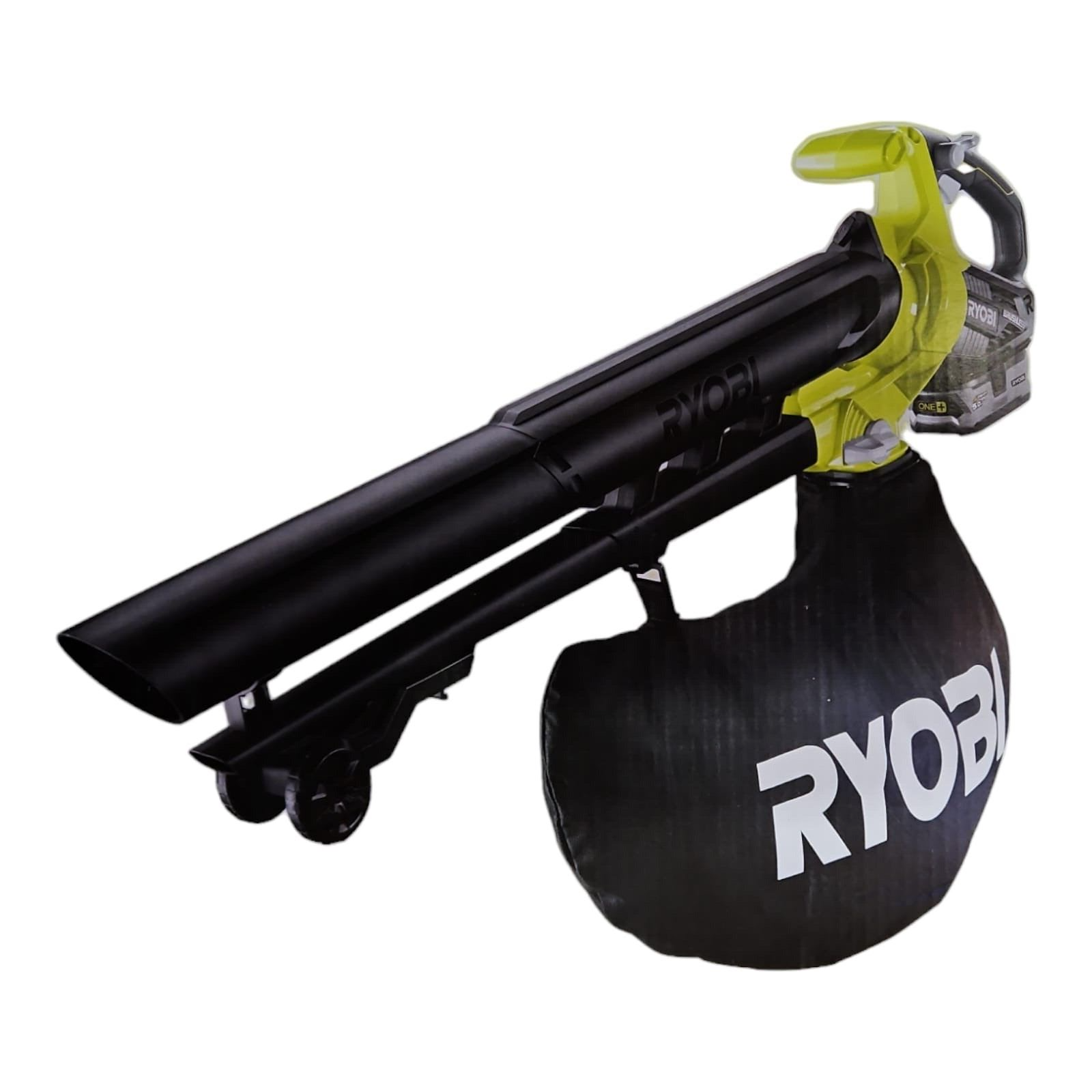 RYOBI Akku-Laubgebläse RBV1850 18V 5Ah, Akku-Laubbläser Ryobi