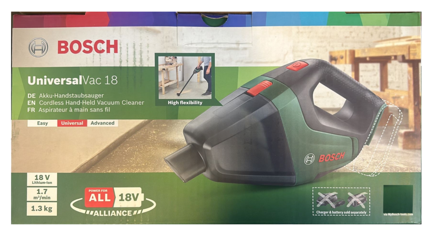 Bosch UniversalVac 18V Solo Akku-Handstaubsauger Bosch