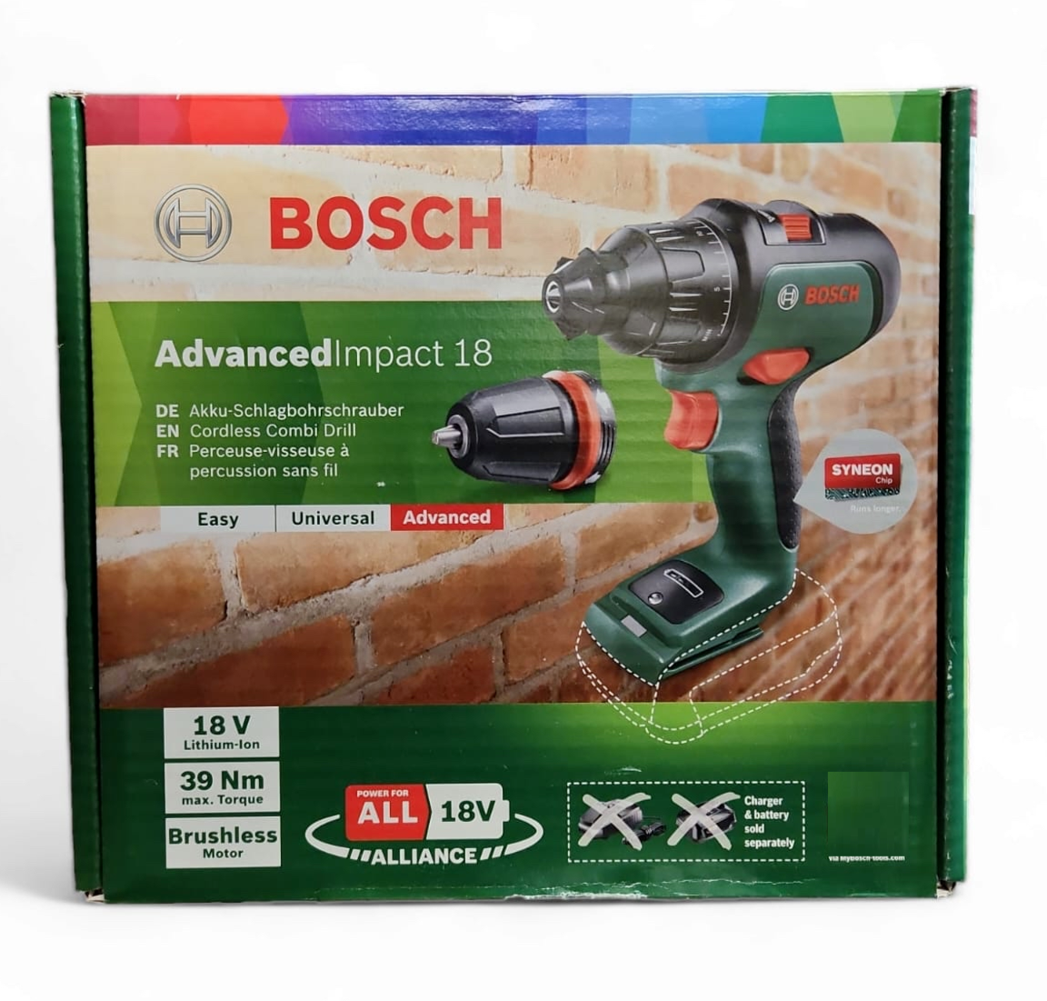 Bosch Akku Schlagbohrmaschine AdvancedImpact 18 Bosch