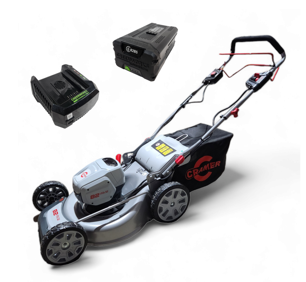 Akku Rasenmäher Cramer 82LMS46S Mulchmäher Seitenauswurf mit oder ohne Akku Cramer Tools
