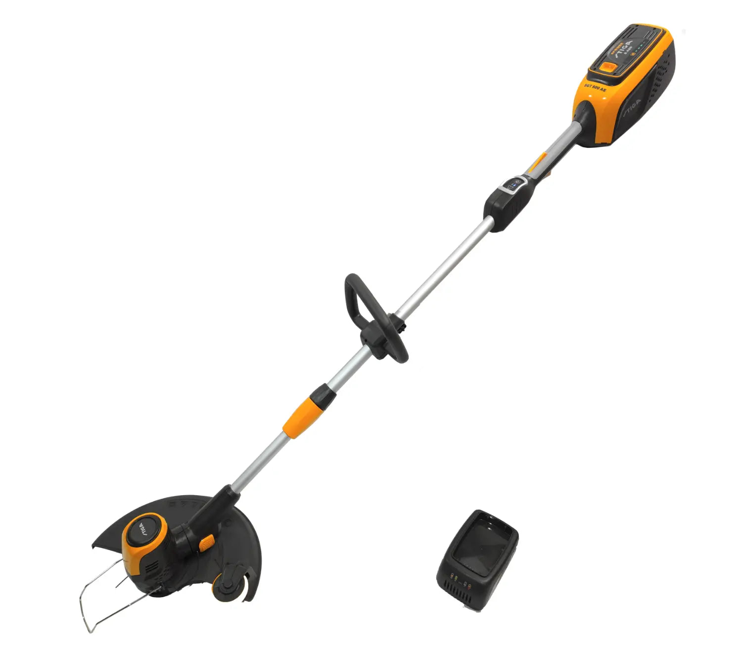 Stiga Akku Rasentrimmer SGT 500AE Kit, Incl. Akku 2 Ah und Ladergerät STIGA