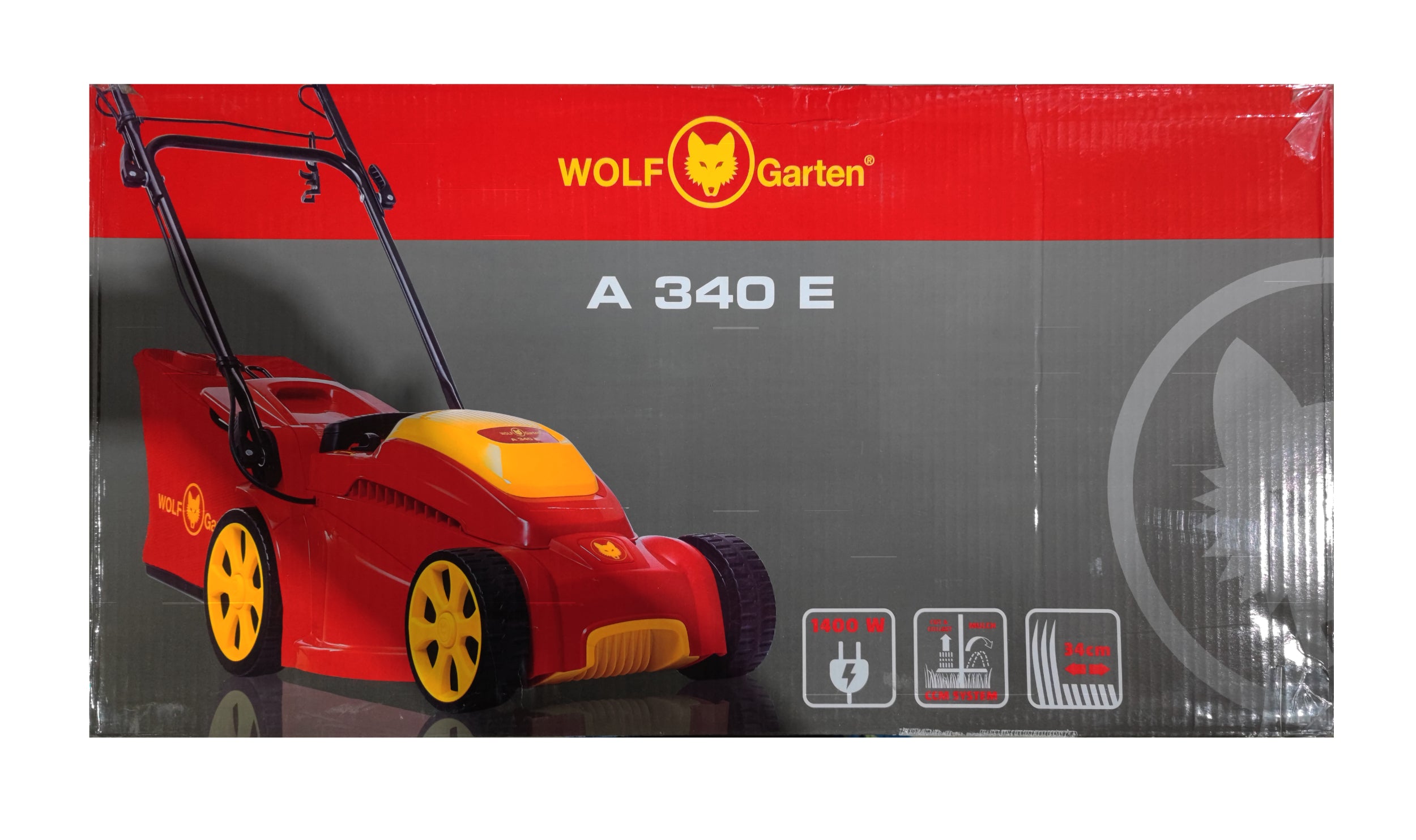 Wolf Elektro-Rasenmäher A 340 E