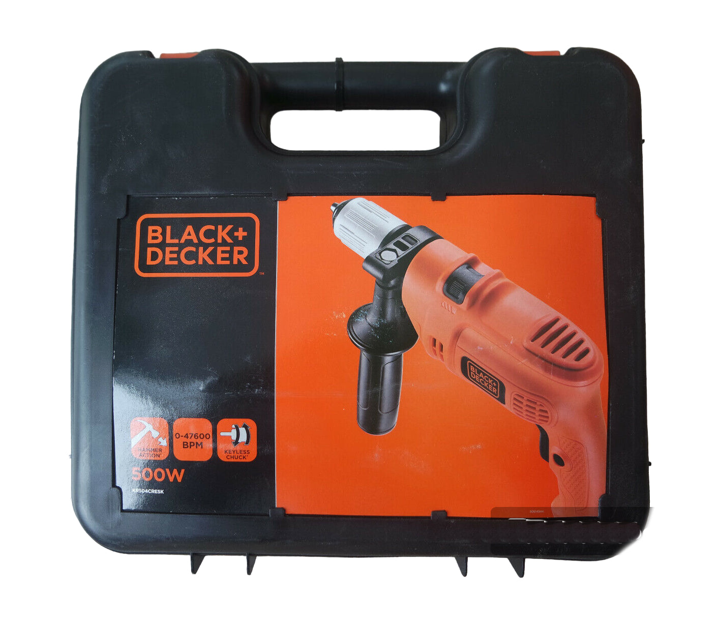 Black u. Decker KR504CRESK Schlagbohrmaschine 500W Bohrmaschine Black&Decker