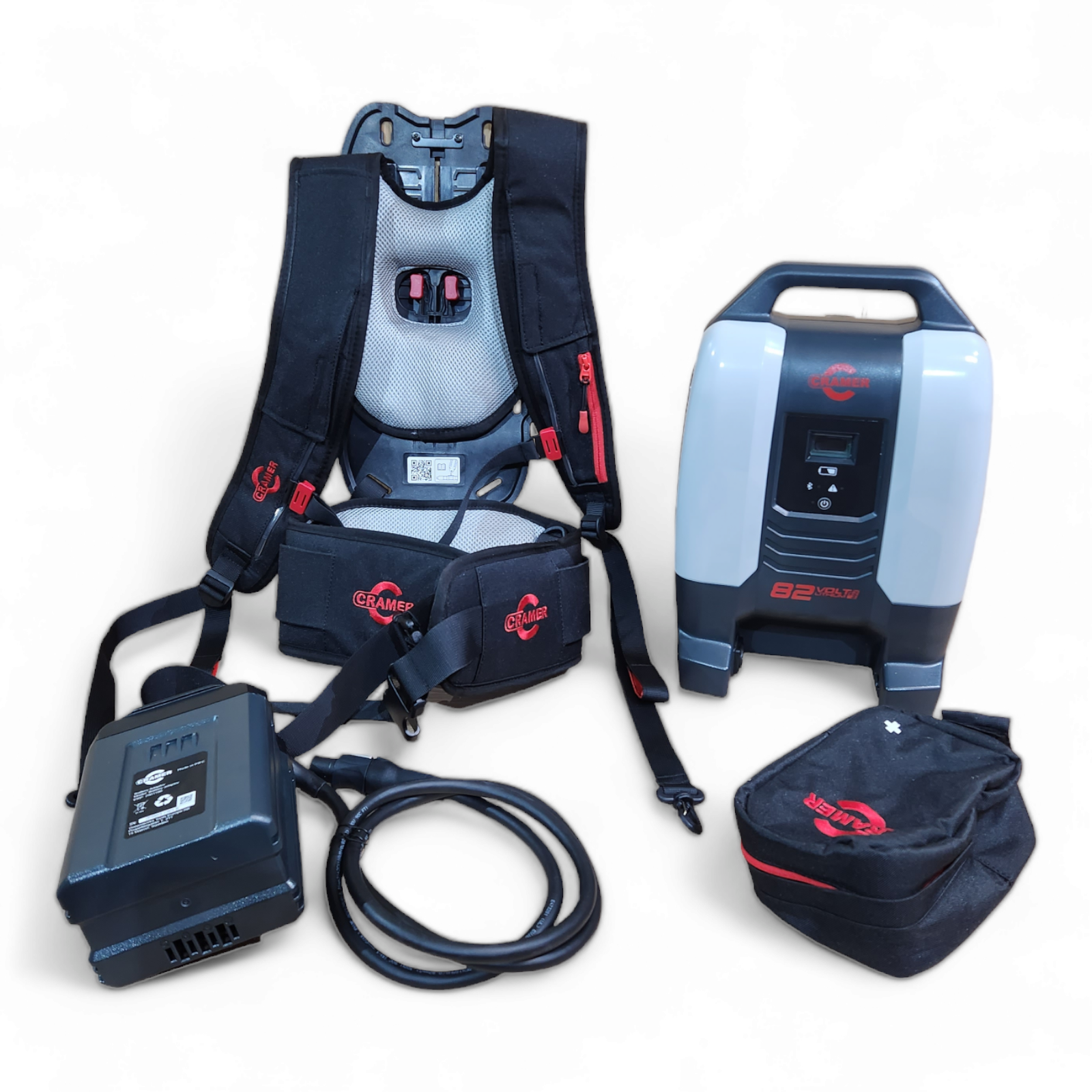 Akku Rucksack Cramer 82VH860 inc. Tragesystem Ergo Asisst 82V 12Ah 864Wh 3,2KW Cramer Tools