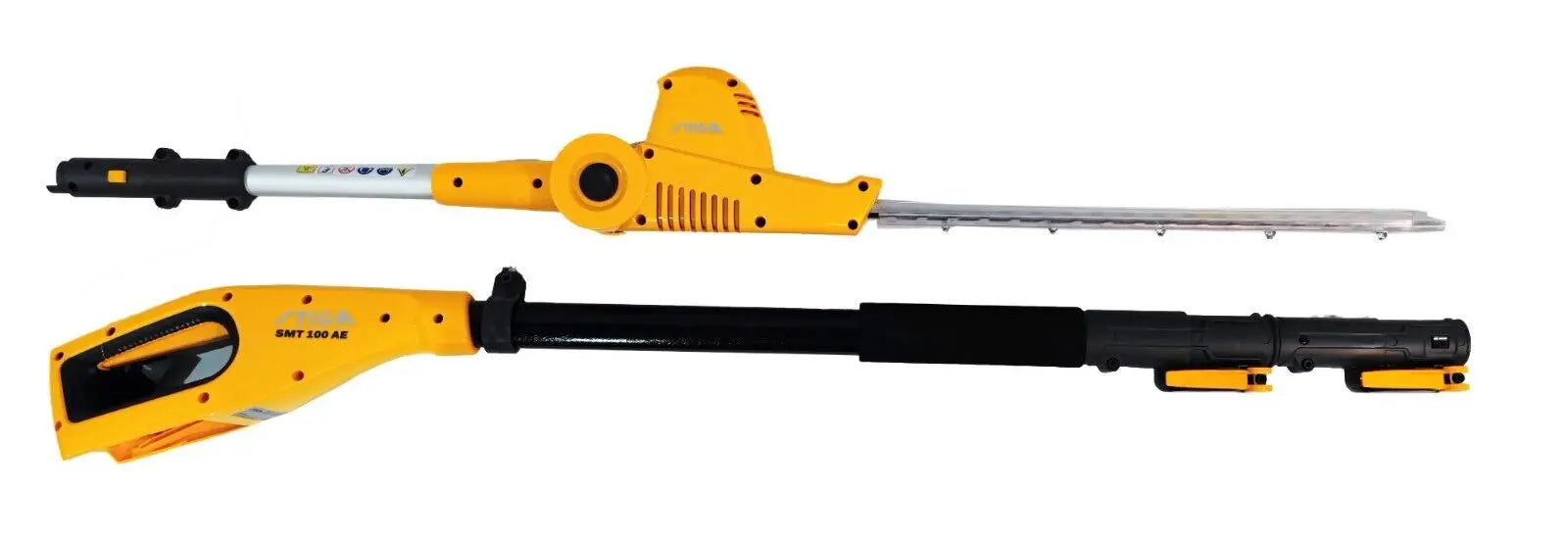 Stiga Akku Multitool SMT 100 AE Kit Hochheckenschere, Hochentaster, Akku 4Ah Lad STIGA