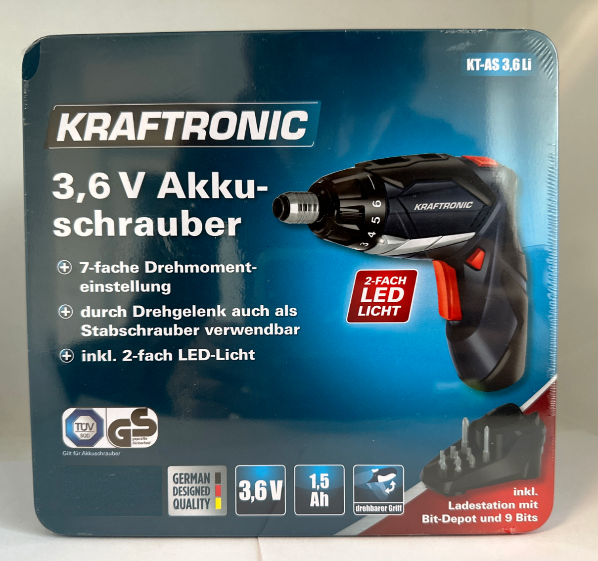 Akkuschrauber KT-AS 3,6 Li garten-werkzeugshop