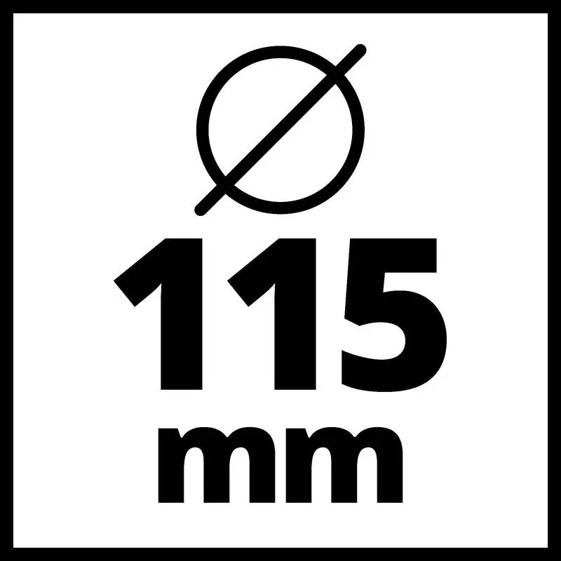 Einhell Akku-Winkelschleifer TE-AG 18/115 Li - Solo Einhell