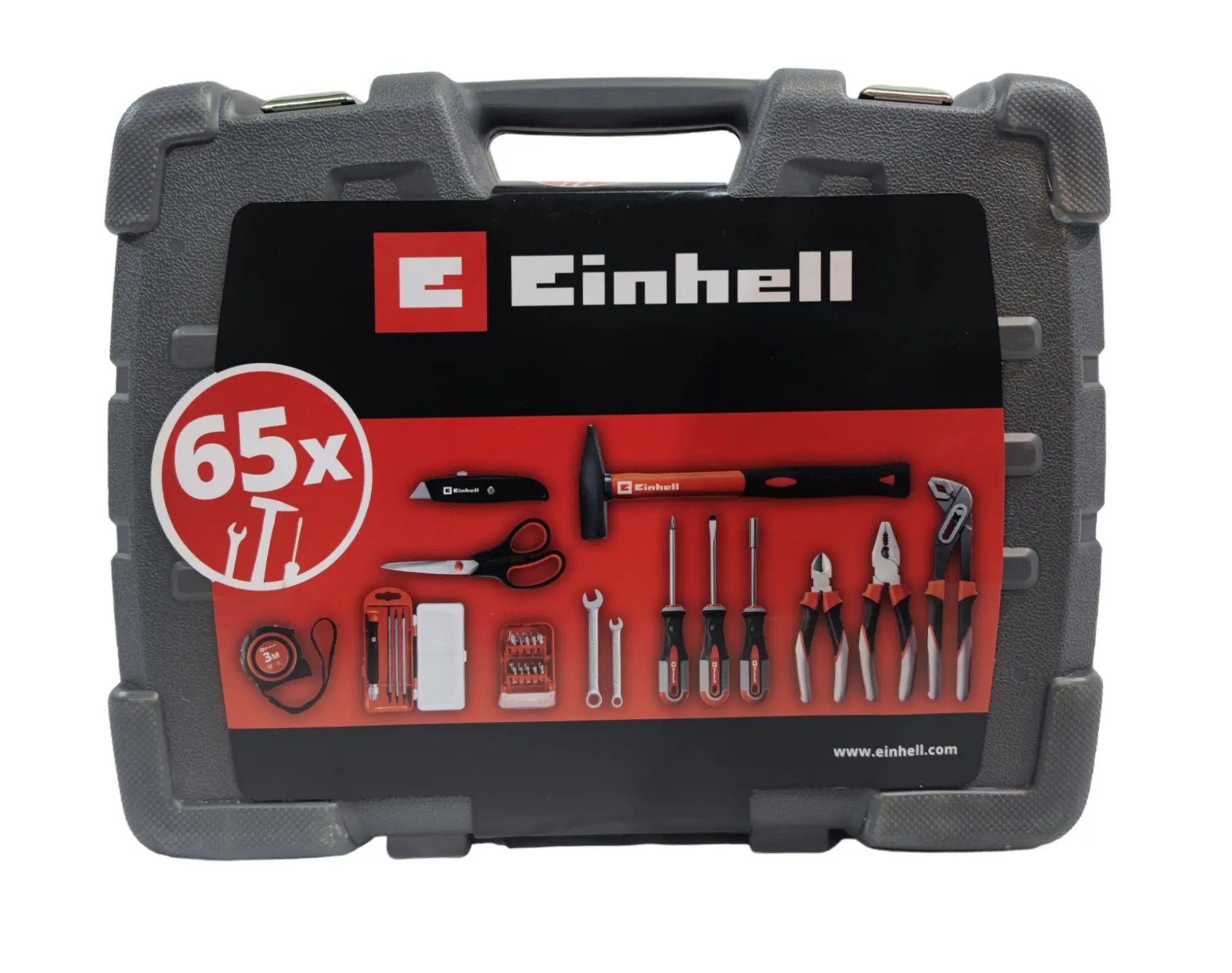 Einhell Werkzeugkoffer 65-teilig Werkzeug Einhell