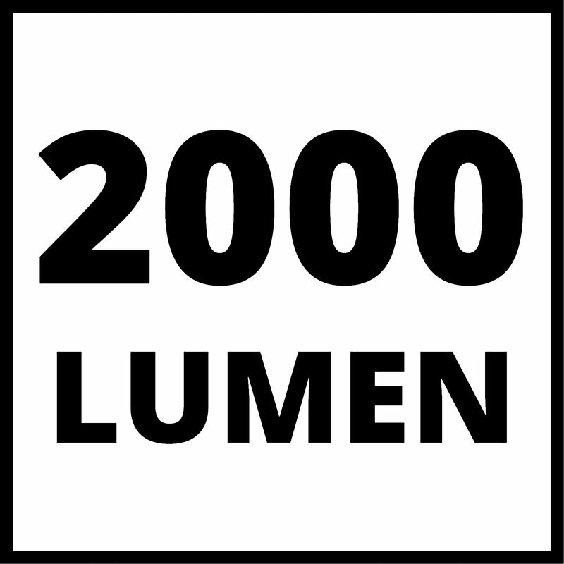 Einhell Akku-Lampe TE-CL 18/2000 LiAC, ohne Akku und Ladegerät Einhell