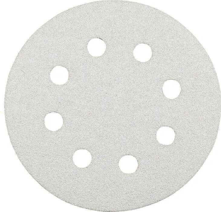 KWB Quick-Sick Schleifscheiben Silberschliff, Ø 125 mm, Gelocht, 5 Stück Packung KWB