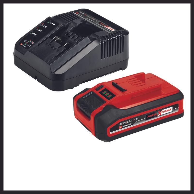 Einhell Akku-Rasenmäher GE-CM 18/30 Li (1 x Akku 3,0Ah) 1x Ladegerät Einhell