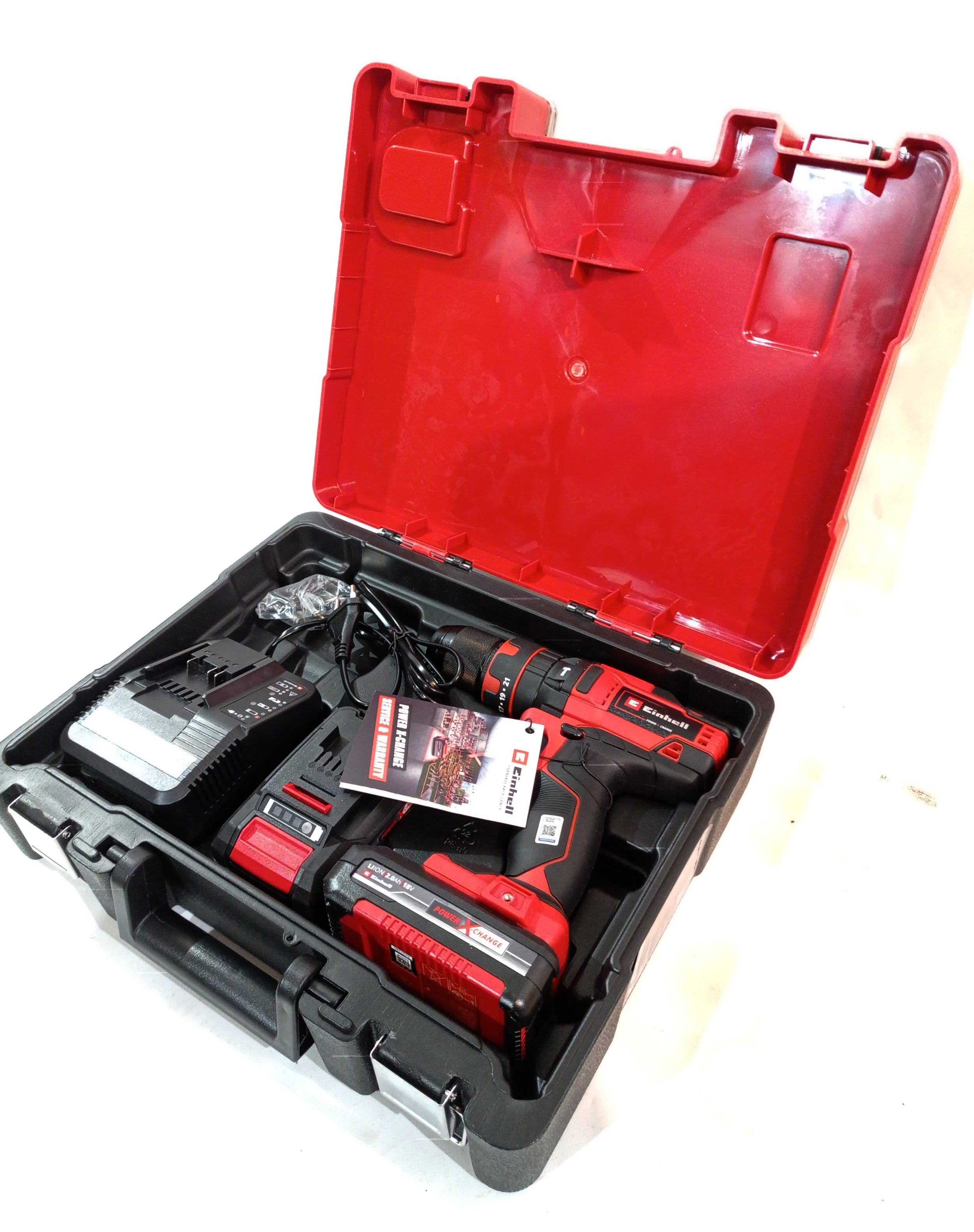 Einhell Akku-Schlagbohrschrauber TE-CD 18/40 Li-i +64 (2x2,0Ah) Einhell