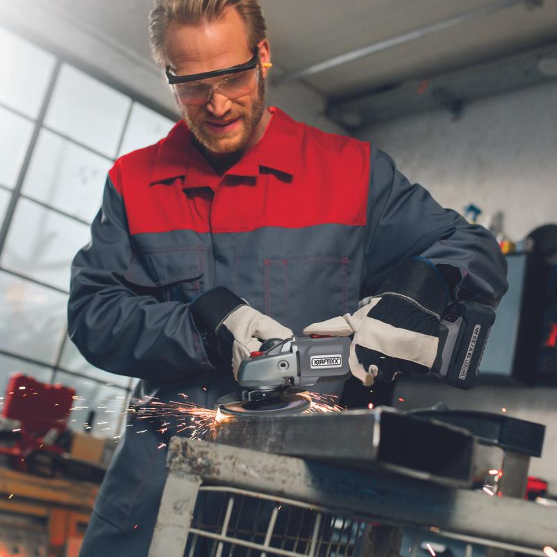 Akku-Winkelschleifer KX-WS 18 Li Solo, 125 mm Trennschleifer Power-X-Change PXC Einhell