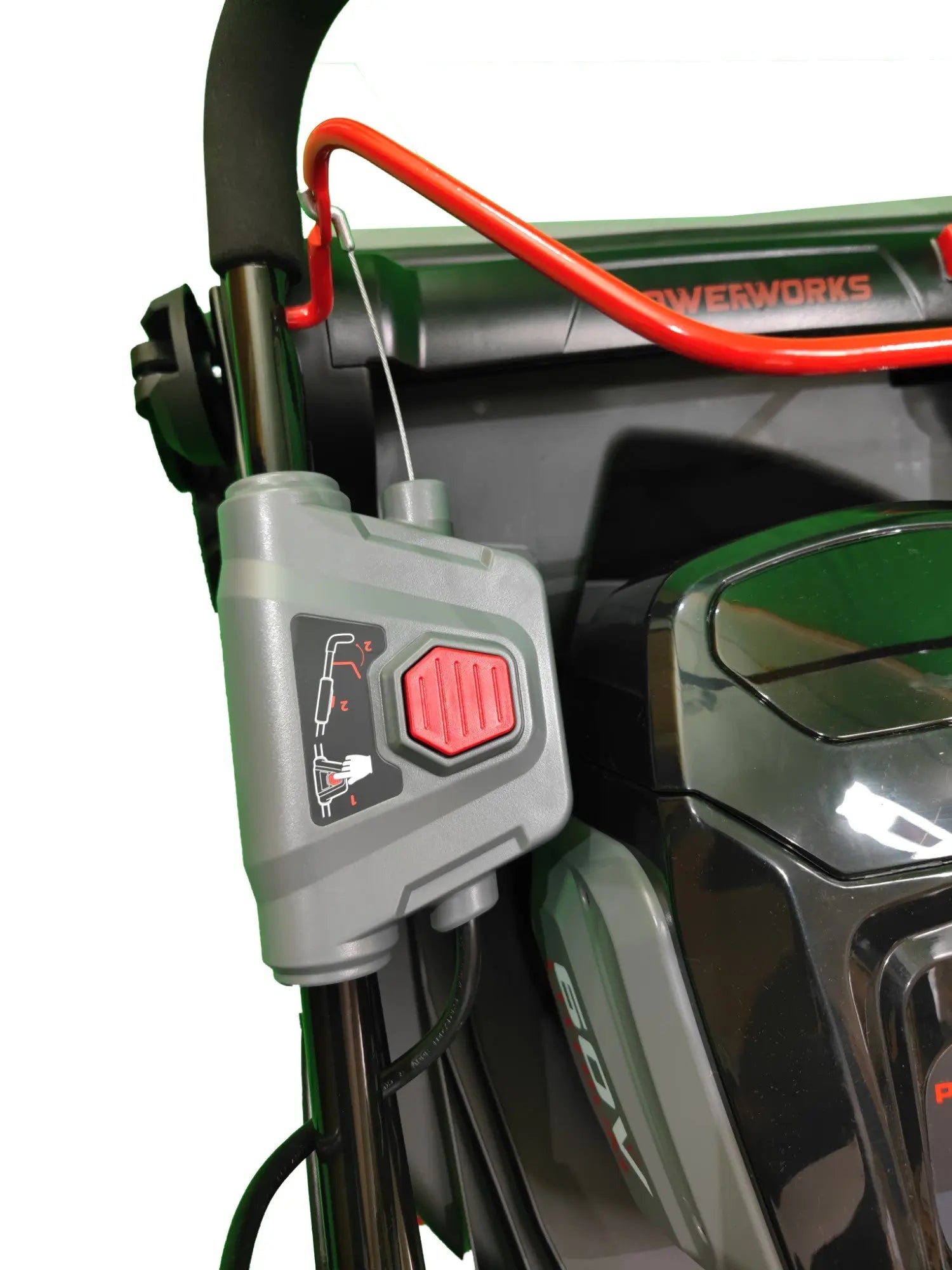 Powerworks Akku-Rasenmäher PD60LM41K2 60 V, incl. Akku 60V 2 Ah+Ladegerät Powerworks