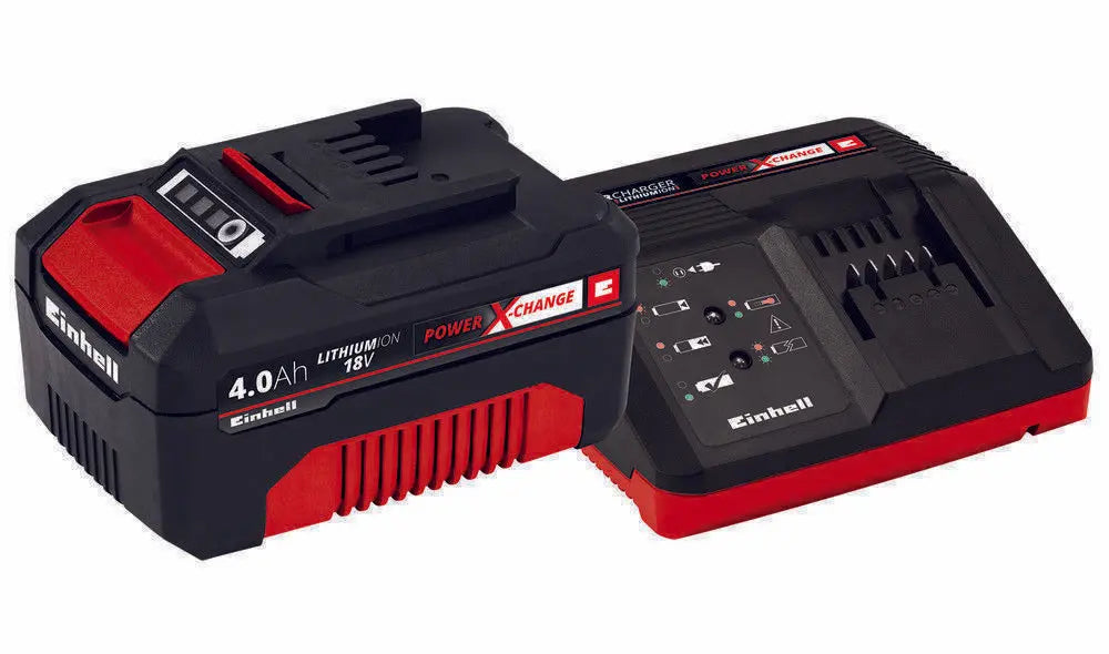 Einhell Power-X-Change Starter Kit Akku 18 V / 4,0 Ah + Ladegerät Einhell