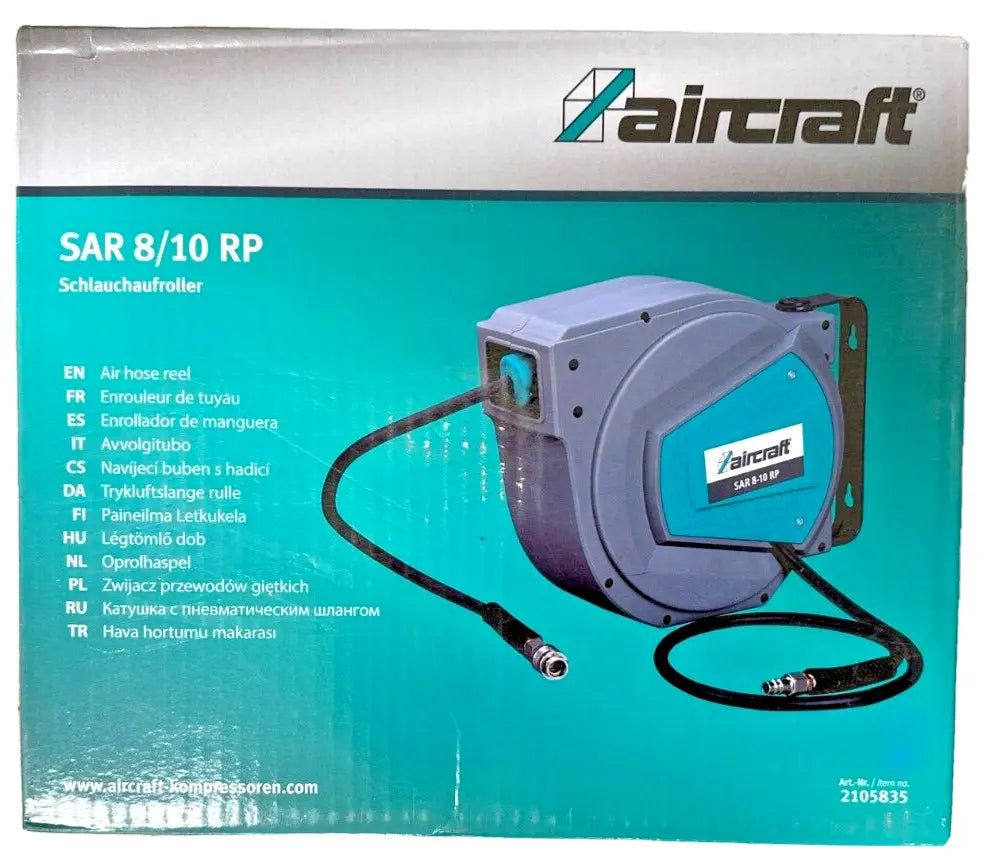 Aircraft Automatischer Schlauchaufroller 15 bar 10meter aircraft