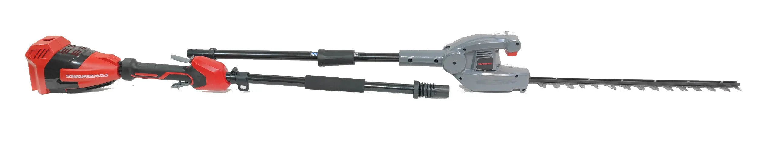 Powerworks Teleskop Heckenschere P48PHT ohne Akku Powerworks