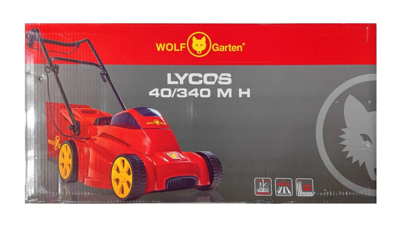 Wolf Garten Akku-Rasenmäher Lycos 40/340 M 40V Akku Rasenmäher WOLF-Garten