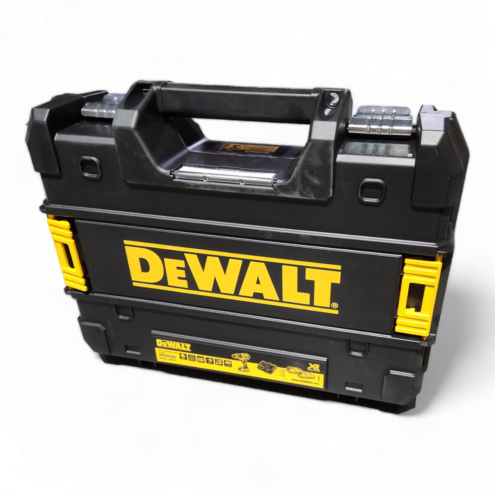 DeWALT Akku-Bohrschrauber DCD708D2T 18 V, 2x 2,0 Ah und Ladegerät in TSTAK DEWALT