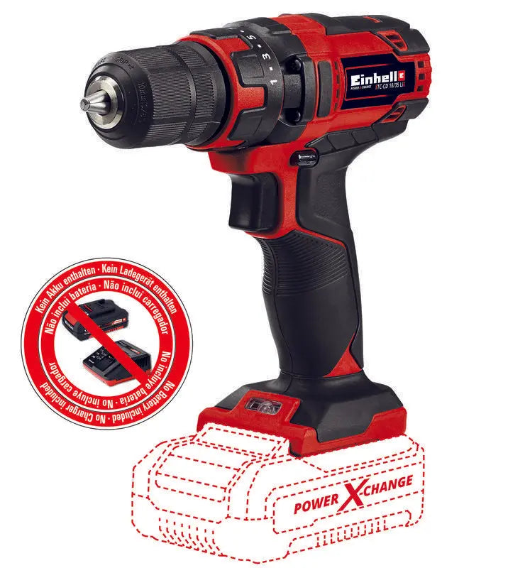 Einhell Akkuschrauber TC-CD 18/35 Li Solo Einhell