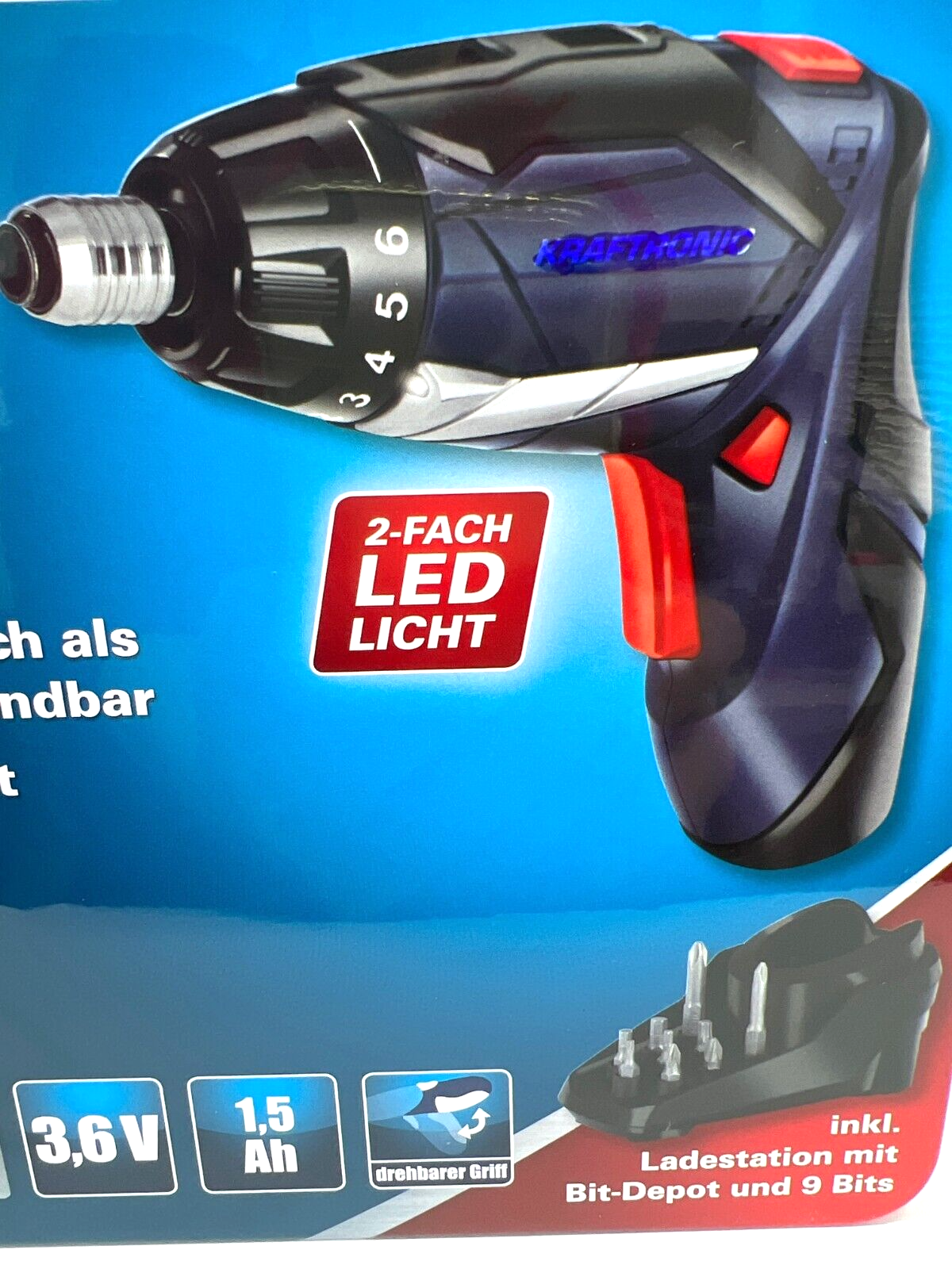 Akkuschrauber KT-AS 3,6 Li garten-werkzeugshop