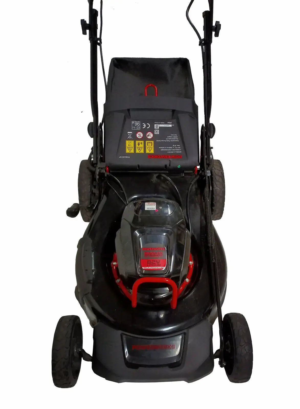 Powerworks Akku-Rasenmäher P48LM35K2 48 V, inkl. Akku 48V/2 Ah und Ladegerät Powerworks