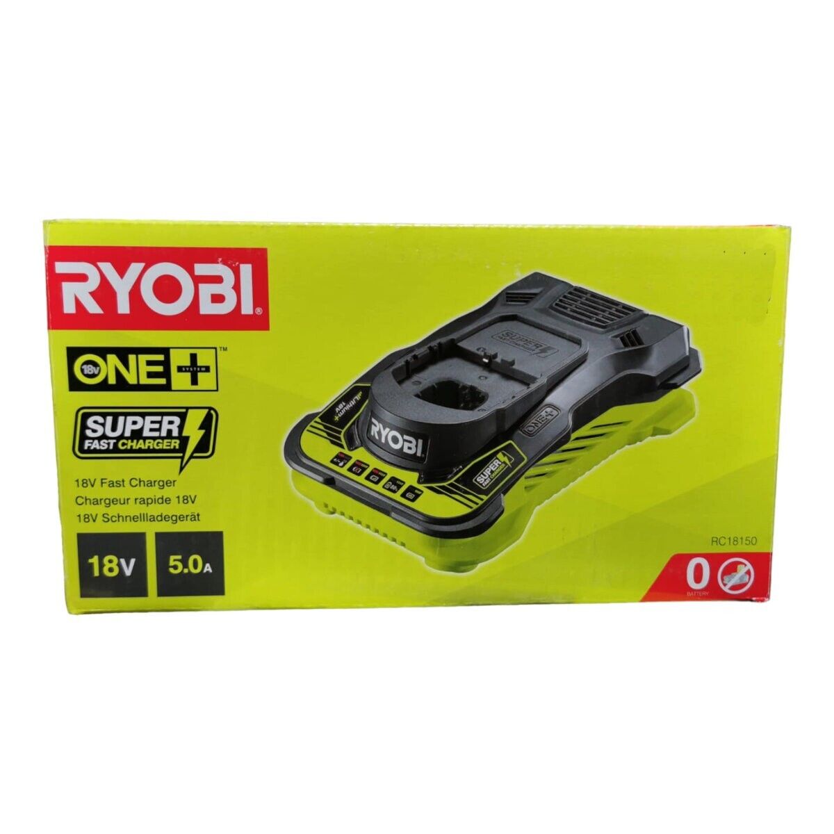 ONE+ Schnelladegerät RYOBI RC 18150 5A Ryobi
