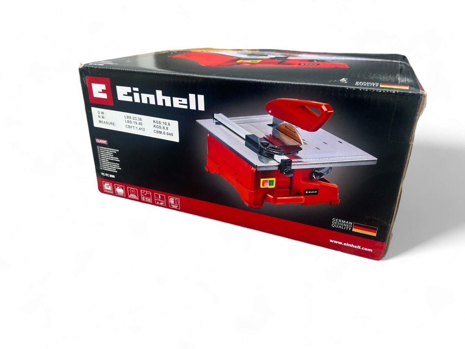 Einhell Fliesenschneidmaschine Fliesenschneider TC-TC 800