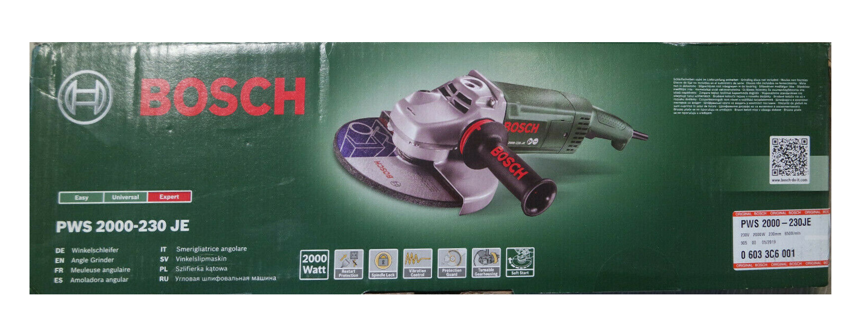 Bosch Winkelschleifer PWS 2000-230 JE