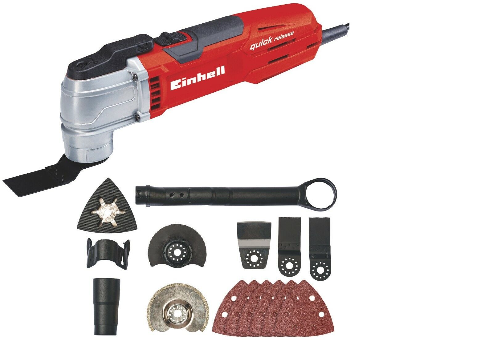 Einhell TE-MG 300 EQ Kit Multitool-Kit Multifunktionswerkzeug