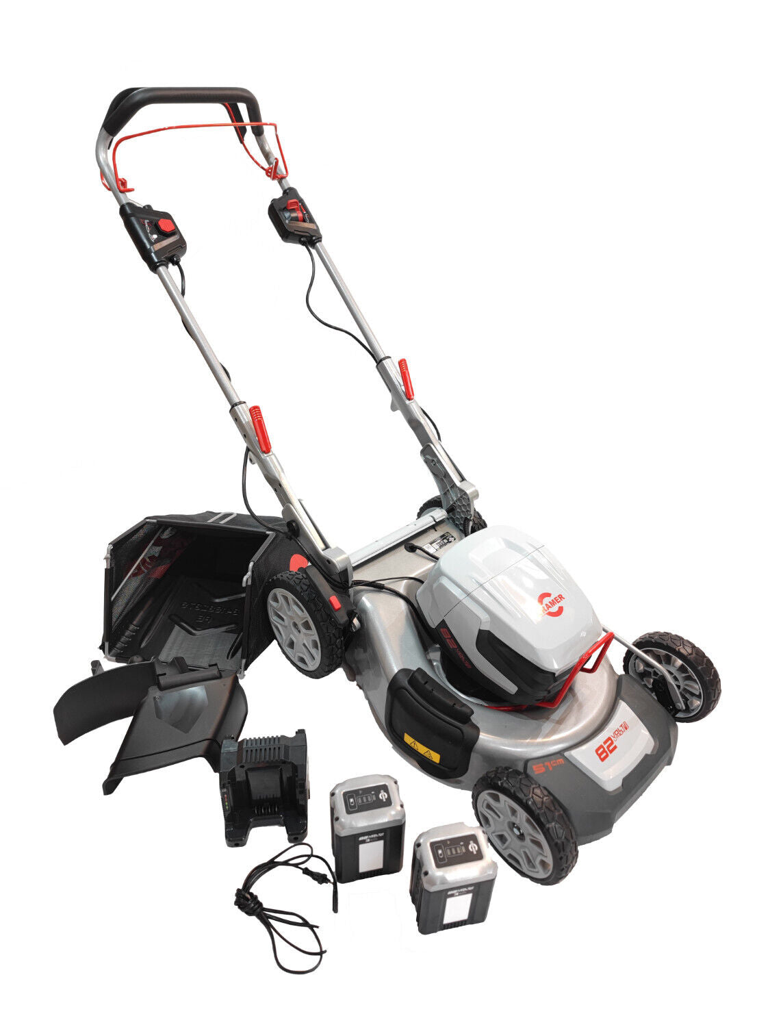 Cramer 82LM51S Profi Akku Rasenmäher 51 cm Vario Antrieb 2 X  Akkus 82V  3Ah