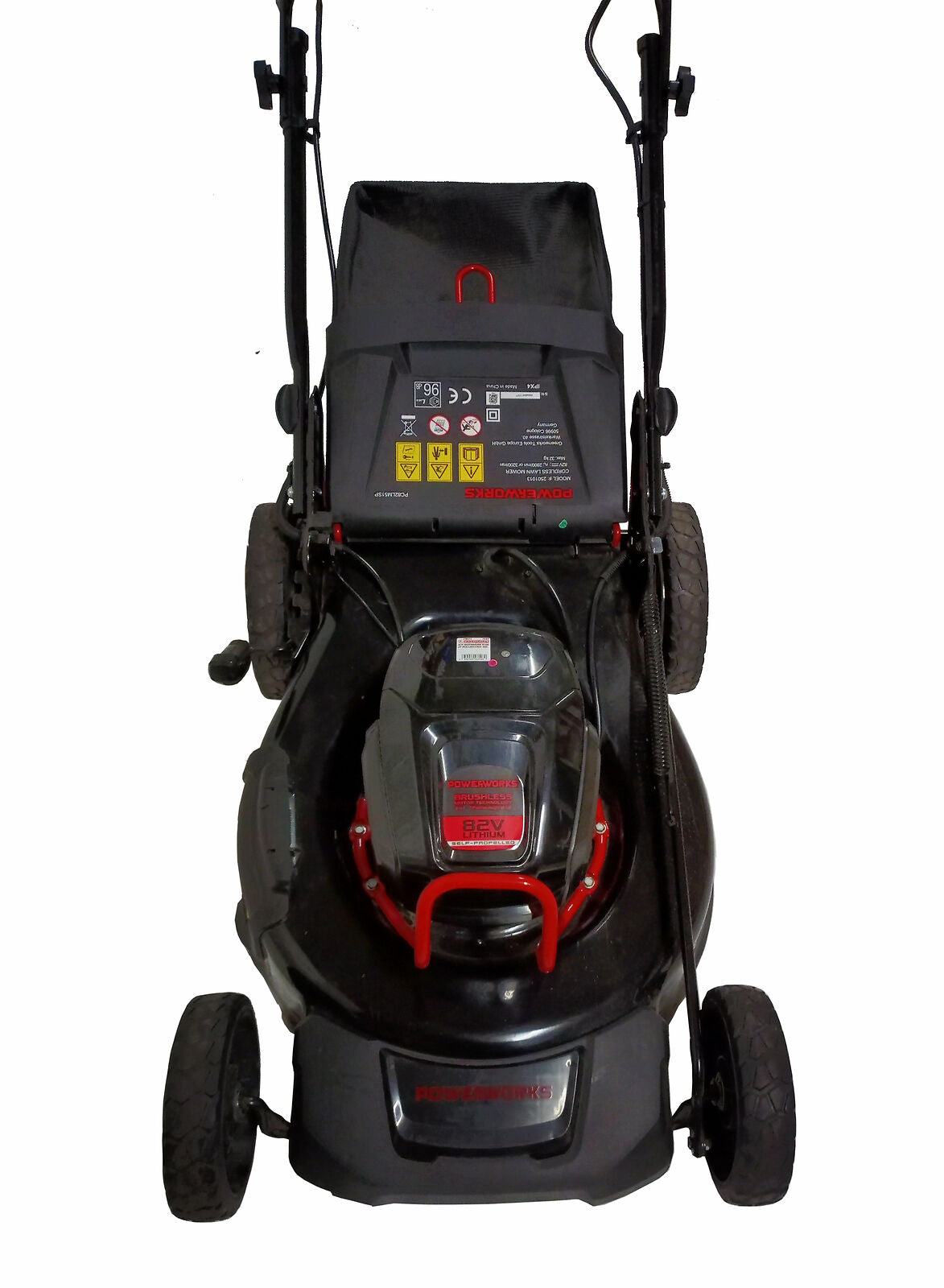 Powerworks Akku-Rasenmäher P48LM35K2 48 V, inkl. Akku 48V/2 Ah und Ladegerät