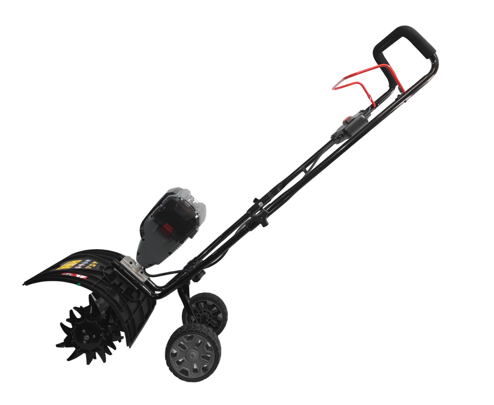 Powerworks Akku-Bodenhacke P60TL mit Radantrieb 60 V, ohne Akku ,ohne Ladegerät