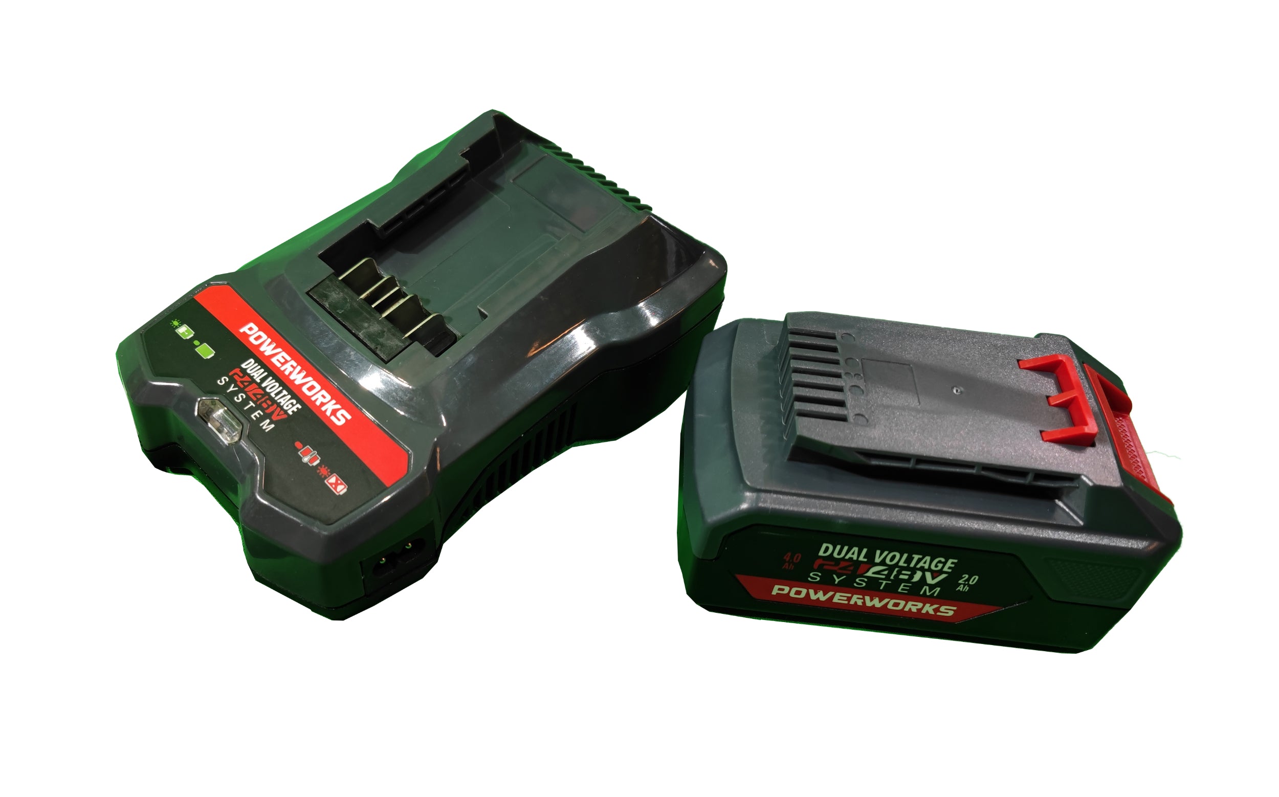 Powerworks Akku-Rasenmäher P48LM35K2 48 V, inkl. Akku 48V/2 Ah und Ladegerät
